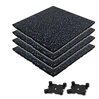 Amazon.co.jp: SINO ジムマット ゴム トレーニングマット 50x50cm 20mm