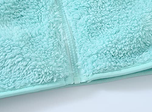 Toddler Girls Fleece Zipper Coat Hooded Bear Ears Solid Color Thicken Plush Jacket Cute Soft Outwear for Kids Boys4