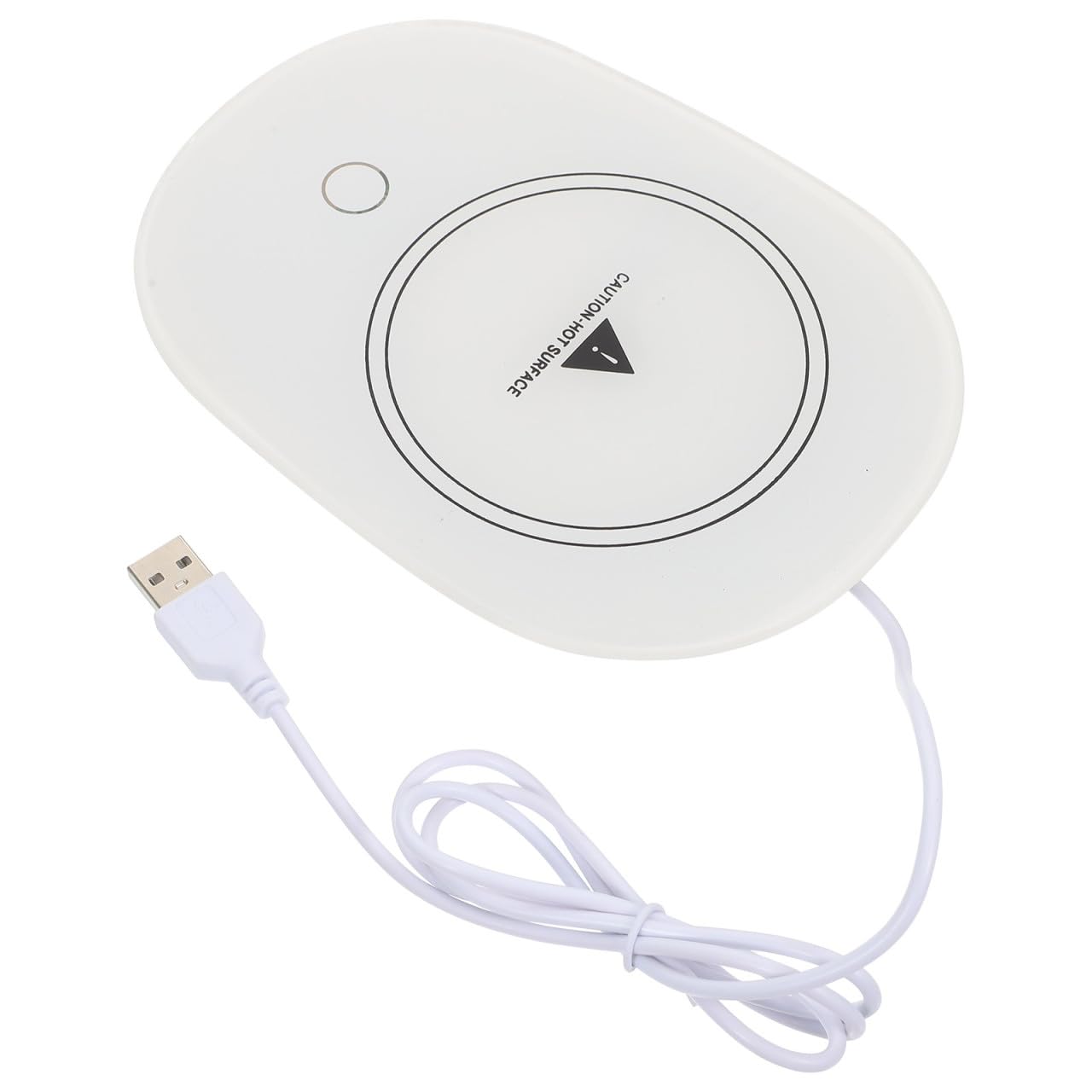 Posavasos USB calentador de tazas Alipis con calefacción termostática de 55 ℃ para casa