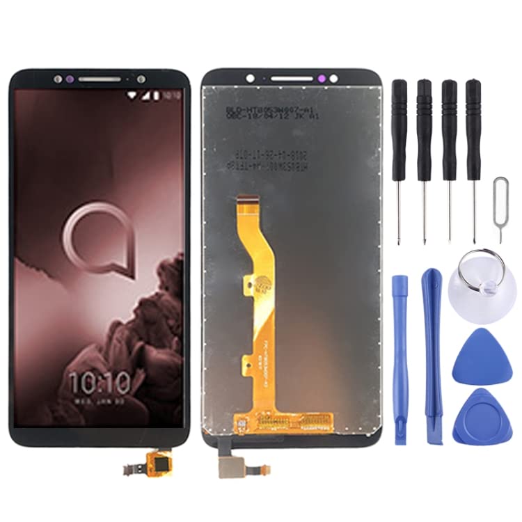Écran LCD cassé sur Alcatel 1C 5009D : remplacez le bloc tactile noir pour sauver vos données