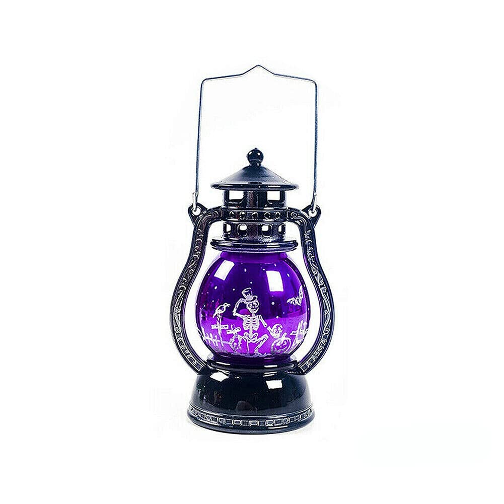 Lampka nocna w stylu vintage latarnia dyniowa, miękka lampa dekoracyjna LED na imprezy Halloween, jesienne zbiory i jesienne ozdoby domowe