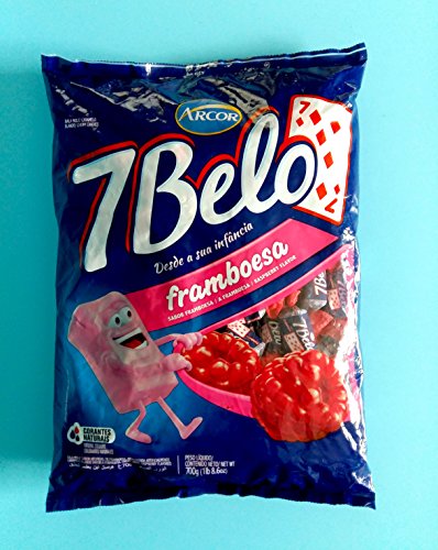 Arcor 7 Belo Sabor Framboesa Caramelos 500 gr miniatura 2