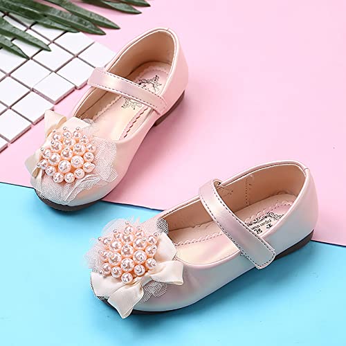 Girls Leather Shoes Bow Design Flower Pattern Shoes Kid Girls Performance Shoes Single Shoes Kids Slides Sandals3
