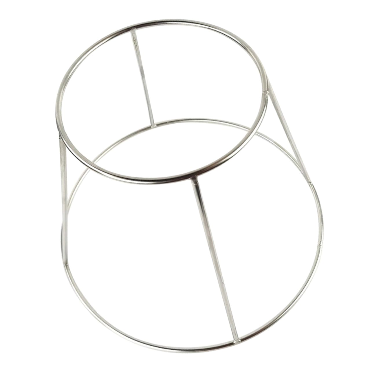 TIDTALEO Supporto Per Vassoio Di Frutti Di Mare in Acciaio Inossidabile a Doppio Livello Portapiatti Per Grigliate E Buffet in Ristoranti Di Pesce E Bar Dimensioni 10.6X7.9X7.5 Pollici