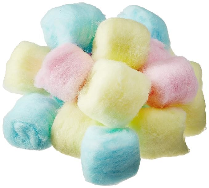 Colored Cotton Balls for Face Cleansing & Makeup Removal | Pure & Soft Cotton | Gentle on Skin | Multipurpose Beauty & Skincare Essential | Ideal for Applying Toner, Nail Polish Removal & Baby Care 50 Pieces-image-29