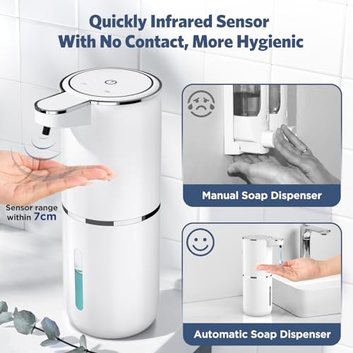Image of Automatic Soap Dispenser, Electric Soap Dispenser with Infrared Sensor
