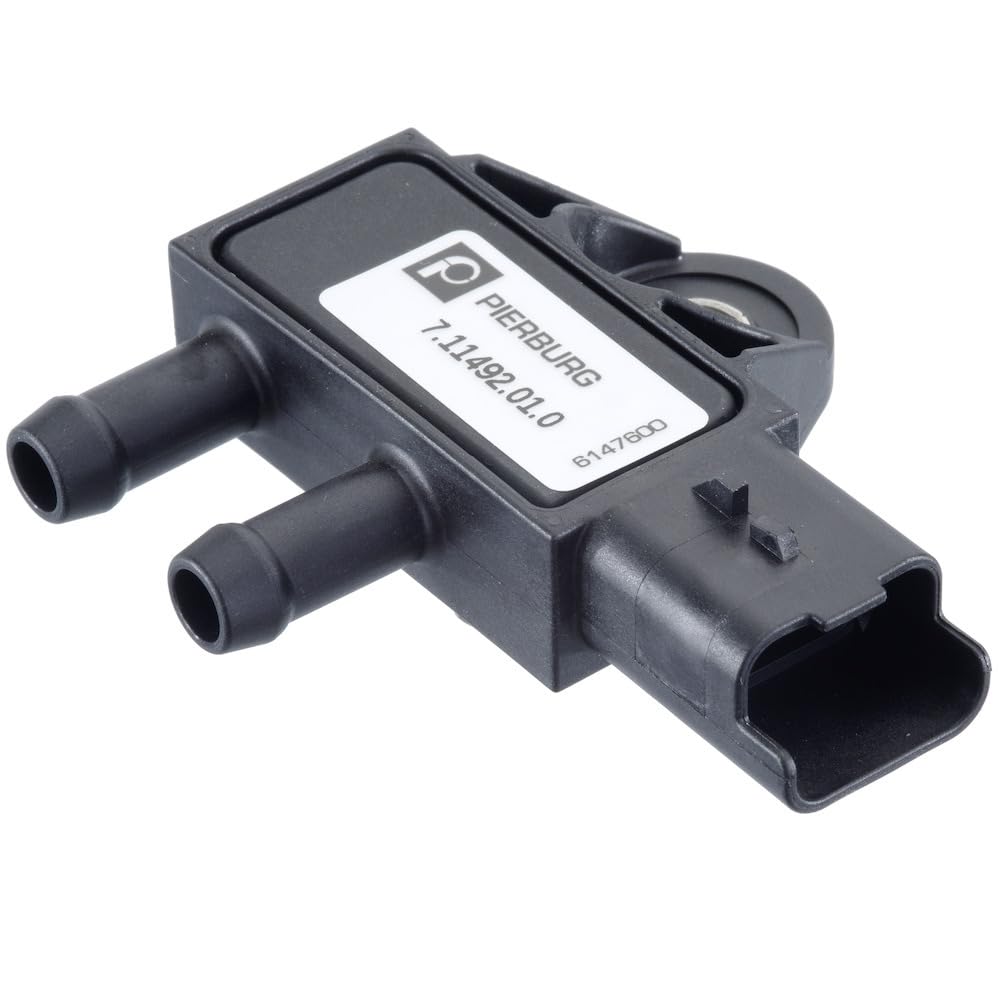 Pierburg 7.11492.01.0 capteur de pression différentielle pour Peugeot/Citroen/Opel/Fiat/Lancia | Compatible avec: CITROËN BERLINGO / BERLINGO FIRST Großraumlimousine (MF_, GJK_, GFK_
