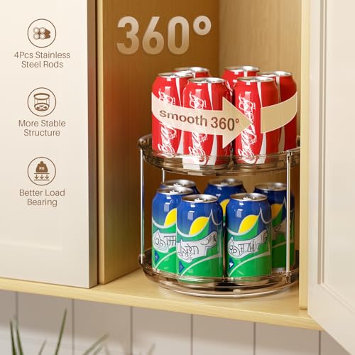 Rotating Spice Rack Organizer