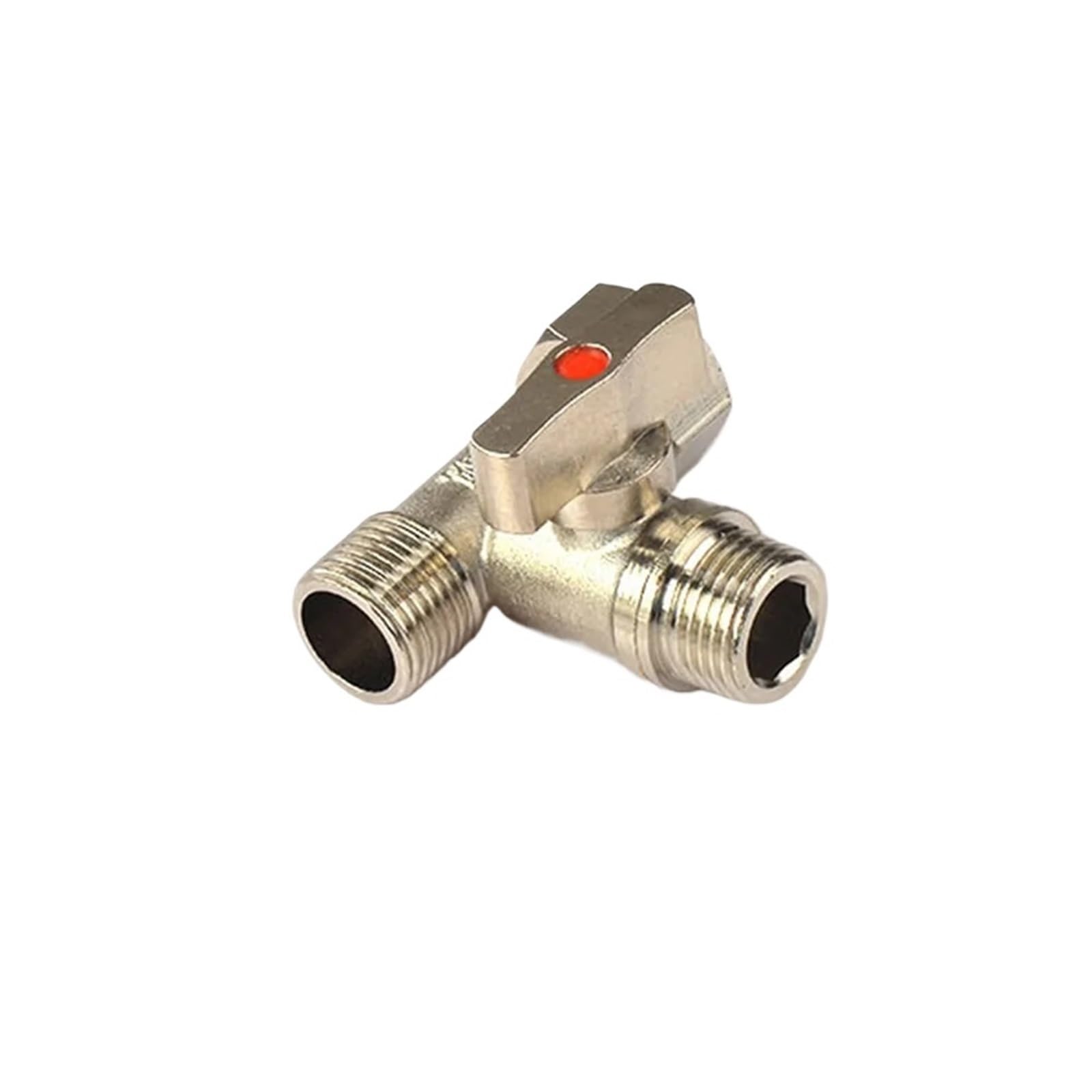 Raccord robinet boisseau sphérique laiton plaqué épais durable