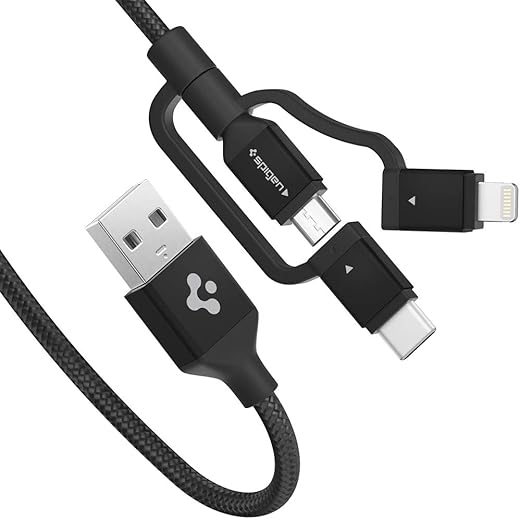 Spigen DuraSync 3-in-1 Charger Cable - 15M