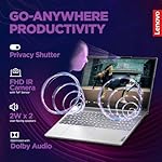 Lenovo IdeaPad 15.6 inch Laptop Computer with Microsoft 365 Home and Business • 12GB RAM • 256GB PCIe SSD • Intel Core • Wi-Fi 6 • 1TB Cloud Storage • 11HR Battery • Windows 11 • WOWPC Recovery USB - Image 4