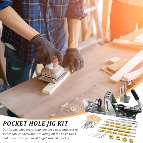 Gabarit de poche pour fabriquer vos meubles en bois avec perçage d'angle
