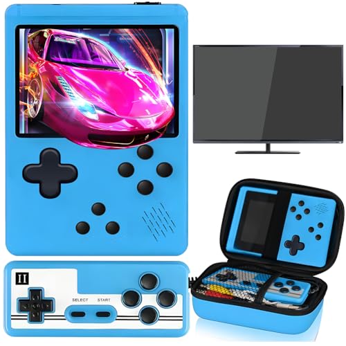 dayangdong Handheld Game Console for Kids - 500 Retro Video Games - 3.0' LCD Screen - Portable Game Player with Rechargeable Battery - Mini Electronic Toy Gift for Boys and Girls