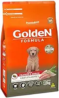 Ração Golden Filhote Sabor Frango e Arroz para Cães, 15kg Premier Pet Para Todas Grande Filhotes, Sabor Frango
