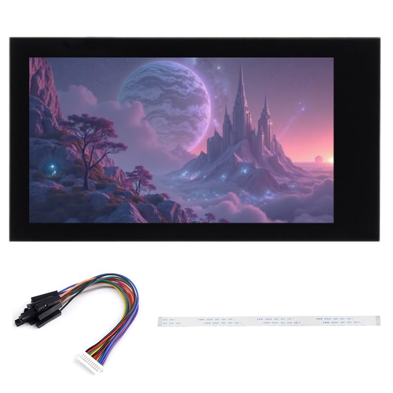 1.9 Inch Touchscreen LCD Display Module, 172×320 IPS Micro LCD with SPI/I2C Interface, ST7789V2 Driver, for Raspberry Pi, ESP32, Arduino, Pico, 262K Color, 3.3V/5V Compatible