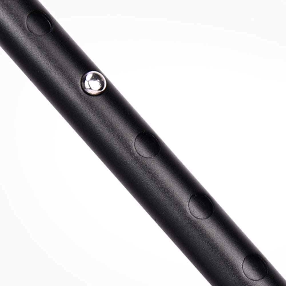 Laska, Kule ze stopu aluminium z uchwytem klonu, regulowany przycisk 67-90 cm, wielokolorowy(A)