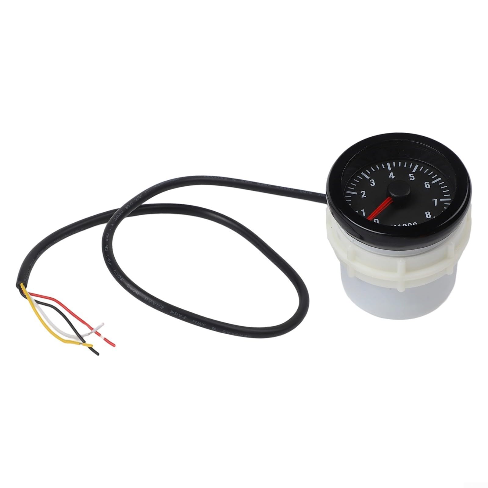 52mm Tachometer 2 08000 RPM Rev Counter Gauge Meter Kit for Petrol Engine 12V