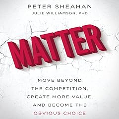 Matter Audiolibro Por Peter Sheahan, Julie Williamson arte de portada
