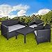Produktbild Lounge Gruppe Merano graphit 4 teilig
