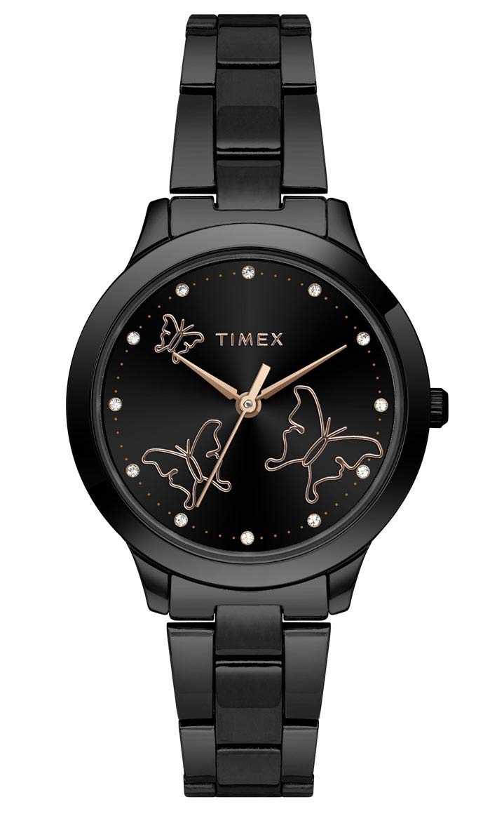 TIMEX Women Quartz Analog Black-Dial-TW000T633 (B08X3PJZH7) Amazon Price History, Amazon Price Tracker