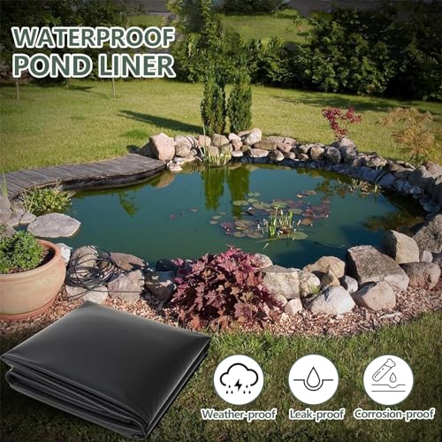 Bâche noire pour fontaines et structures aquatiques durables de haute densité - 5