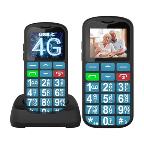 Tosaju 4G Big Button Mobile Phone for Seniors Cover