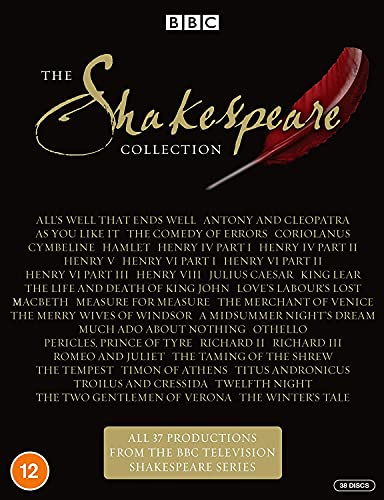 The Shakespeare Collection (All's Well That Ends Well / Antony & Cleopatra / As You Like It / Comedy of Errors / Coriolanus / Cymbeline / Hamlet / Henry IV / Henr...) [Regions 2 & 4]