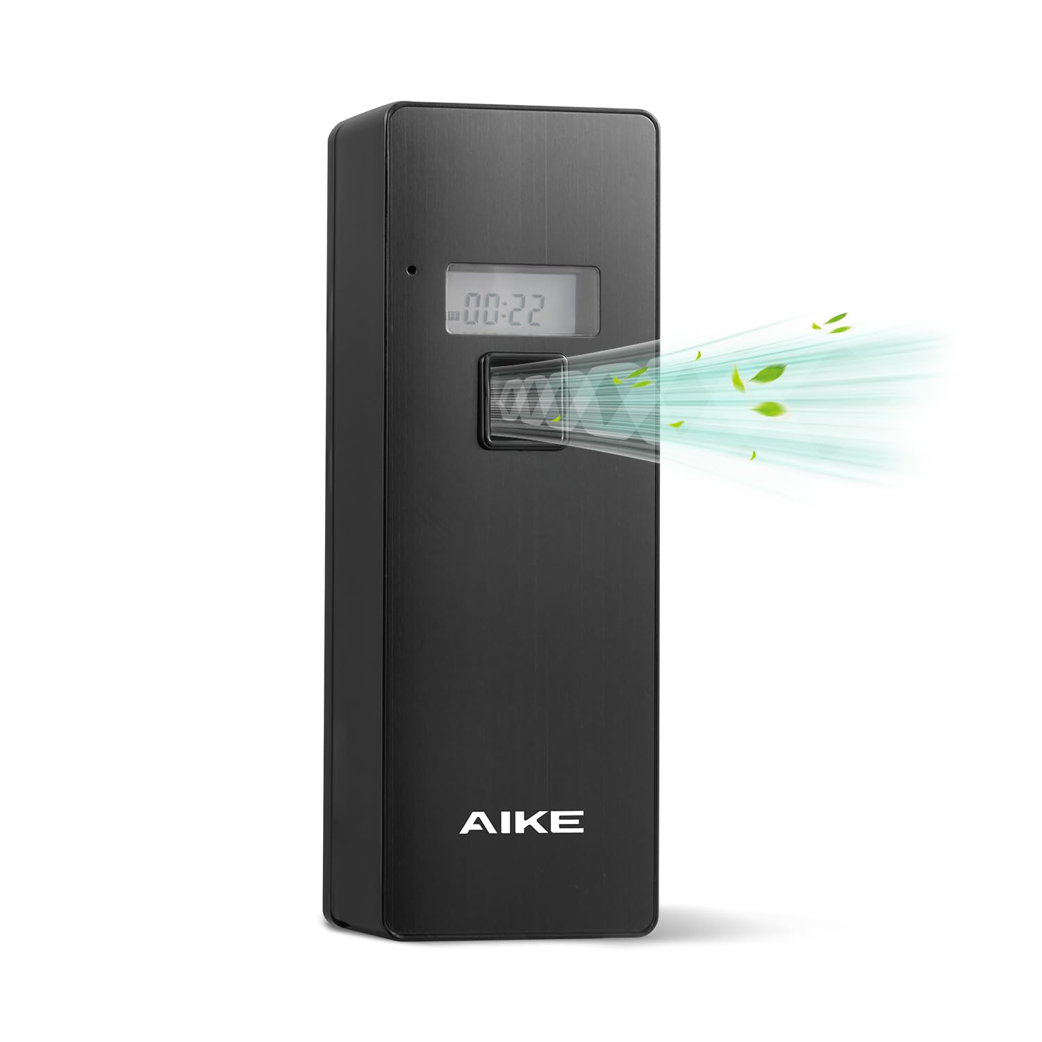 AIKE Duftspender Automatisch für den gewerblichen Einsatz, Flexibel Programmierbar, Edelstahl-Finish, geeignet für Glade-Lufterfrischer, Nachfülldosen und Batterien nicht im Lieferumfang enthalten