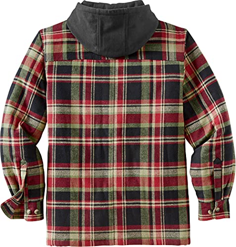 Image of Legendary Whitetails Mens Maplewood Hooded Shirt Jacket
