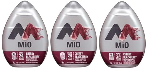 Paquete de 3 potenciadores de sabor MiO de Southwind Enterprises (Cherry Blackberry)