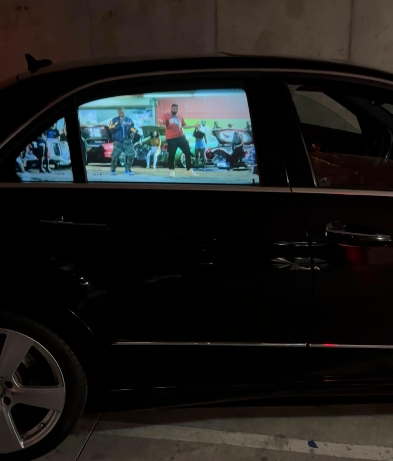 Pranos Hologlass- Car Window Display System (Rear Side Window-with Wired Adapter)