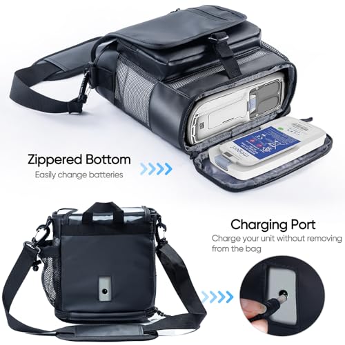 Image of BAGSFY Lightweight Carry Shoulder Bag for Inogen One G5 and Rove 6 Tote, Portable Oxygen Concentrator Carrying Case for Inogen One G5 Accessories and Battery.