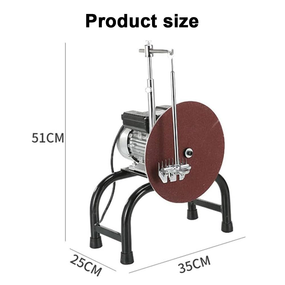 QUTBAG Affilatrice per tosatrici per Pecore, tosatrici Professionali per toelettatura di Animali da 480 W, cesoie elettriche per capre, Forbici per Lana, smerigliatrice per affilare