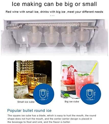 Máquina portátil para hacer hielo para encimera miniatura 3