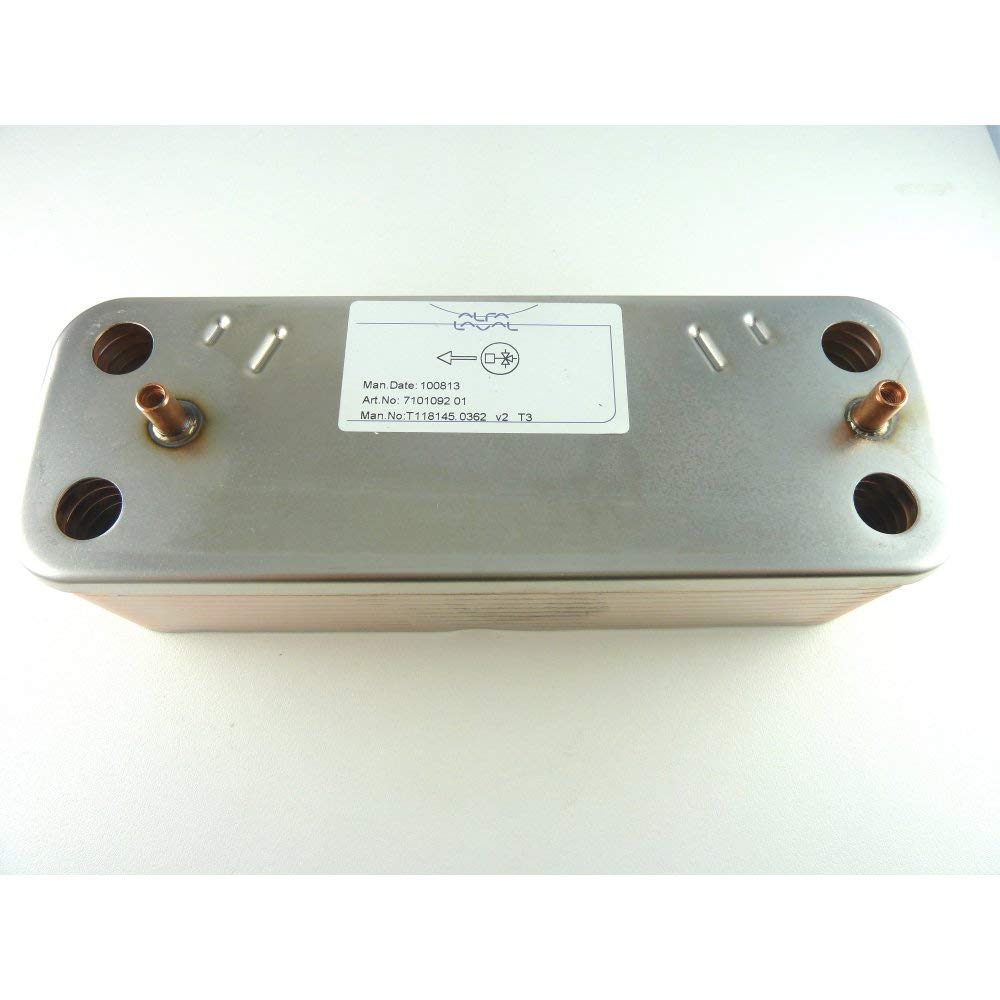 BAXI DUOTEC COMBI 24 28 33 40 HE u0026 HE A DOMESTIC HOT WATER HEAT EXCHANGER  248723 : Amazon.co.uk: DIY u0026 Tools