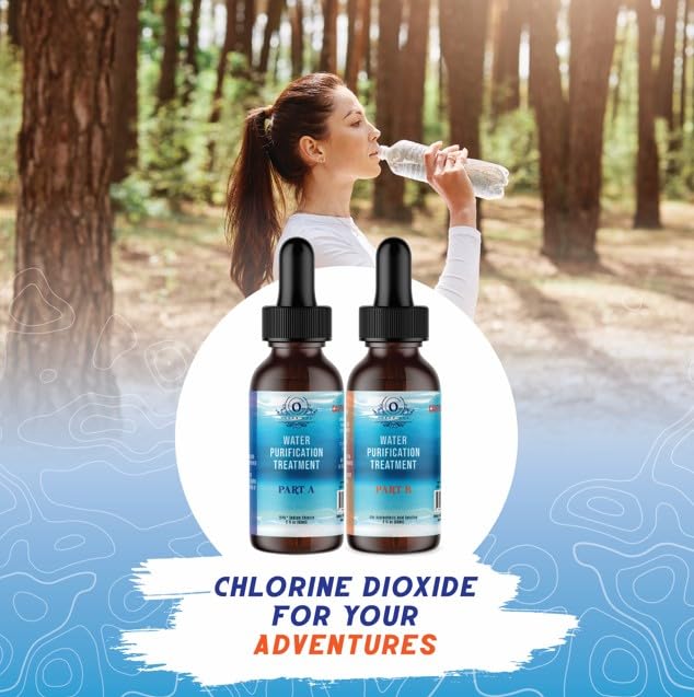 chlorine dioxide kit - set hydrochloric acid 4 hcl  sodium solution 224 28 4 oz kit