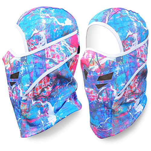 Full Balaclava Ski Face Mask. Use For Snowboarding & Cold Winter Weather Sports (One Size, Rainbow Mix) #TOP5