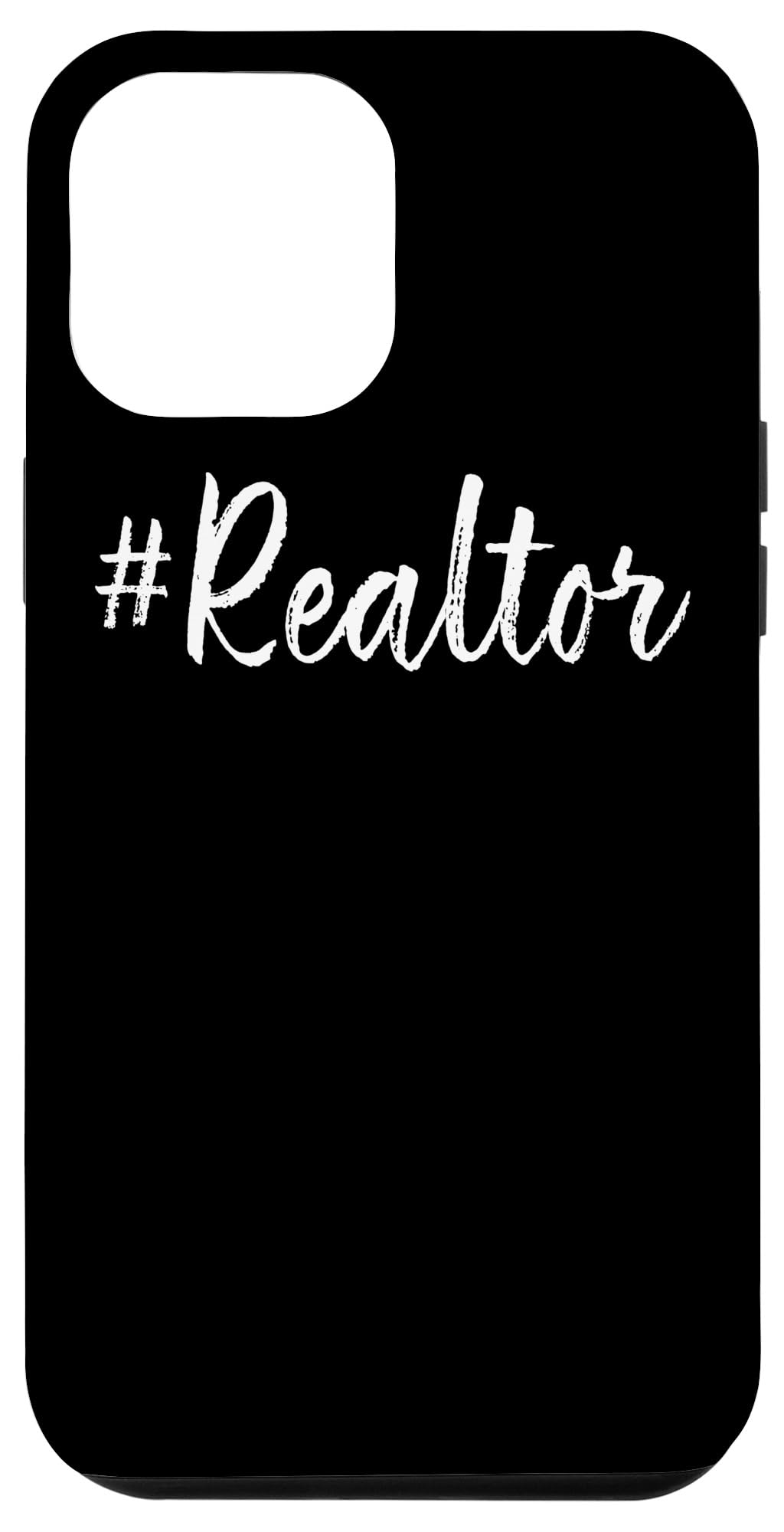 Hashtag Realtor Real Estate Agent Business Gifts Funny Quote Case for iPhone 12 Pro Max