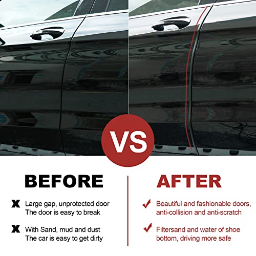 image for MRCPRIAN Car Door Edge Protector,Rubber Car Door Protectors No Glue Ca
