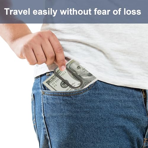 Creative Metal Money Clip,Handiness Wallet Credit Card Clip,Minimalist Front Pocket Wallet,Ideal Men's Boy's Gift4