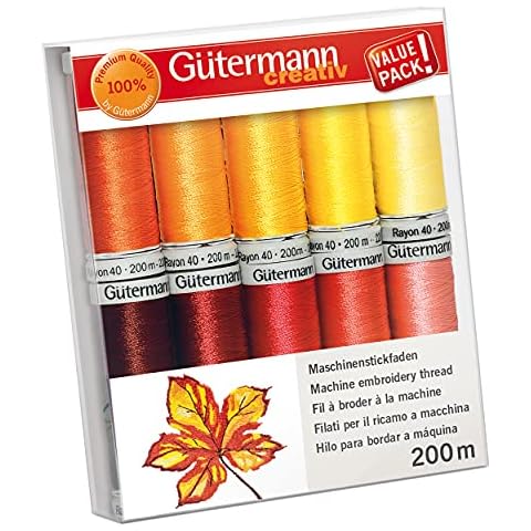Gutermann Multi-Colour Thread Set, 200 m Cover