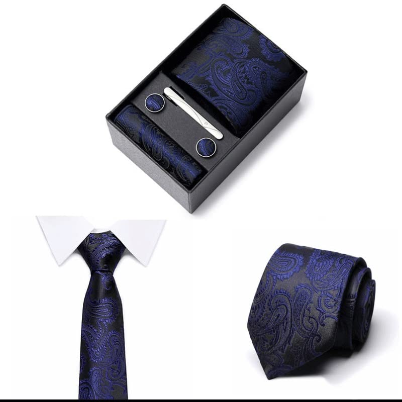 Set corbata y accesorios para hombre miniatura 2
