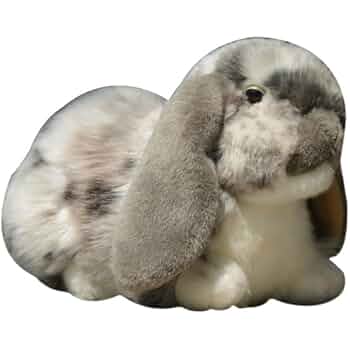 国内作家JUDY様、垂れ耳の白ウサギ Amazon.co.jp: シミュレーションかわいい垂れ耳ウサギぬいぐるみ