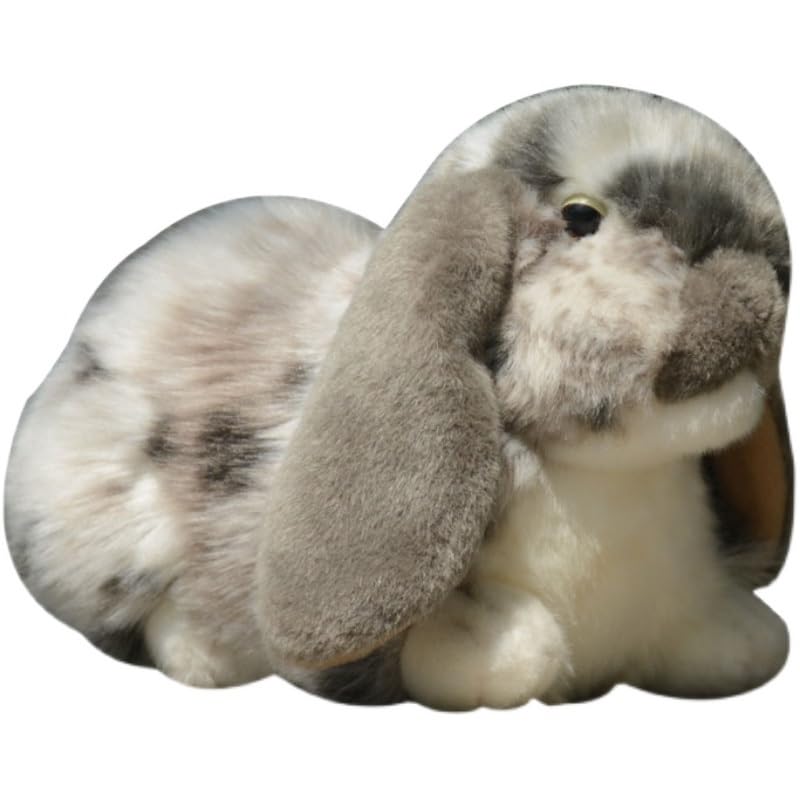 Amazon.co.jp: シミュレーションかわいい垂れ耳ウサギぬいぐるみ