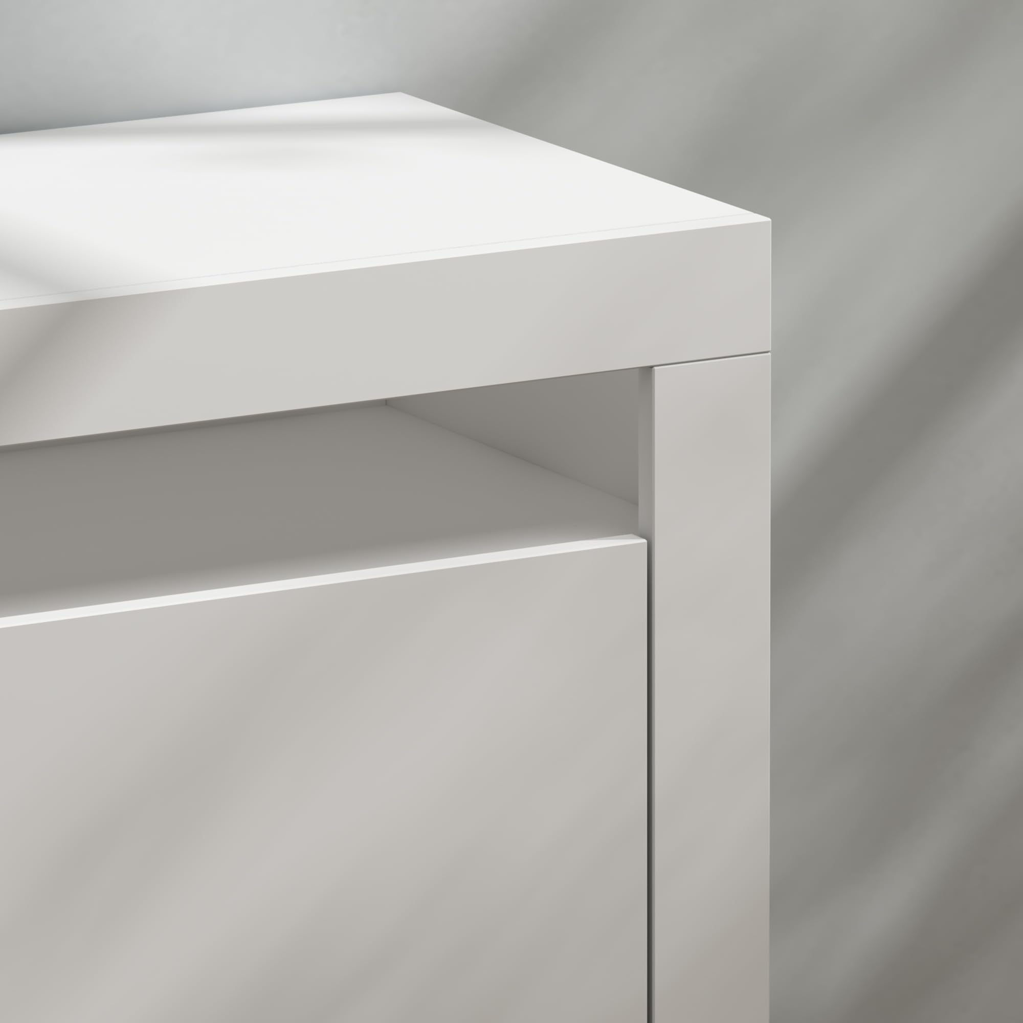 doporro TV Lowboard Schrank 160cm großer Stauraum Hängend Fernsehschrank
