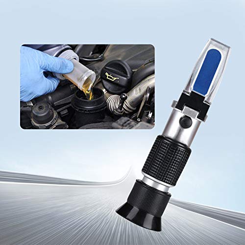 Refractometer Koelvloeistof Antivries Tester Detector voor Automobiel Batterij Zure Glycol Diesel Uitlaatvloeistof - Afbeelding 3