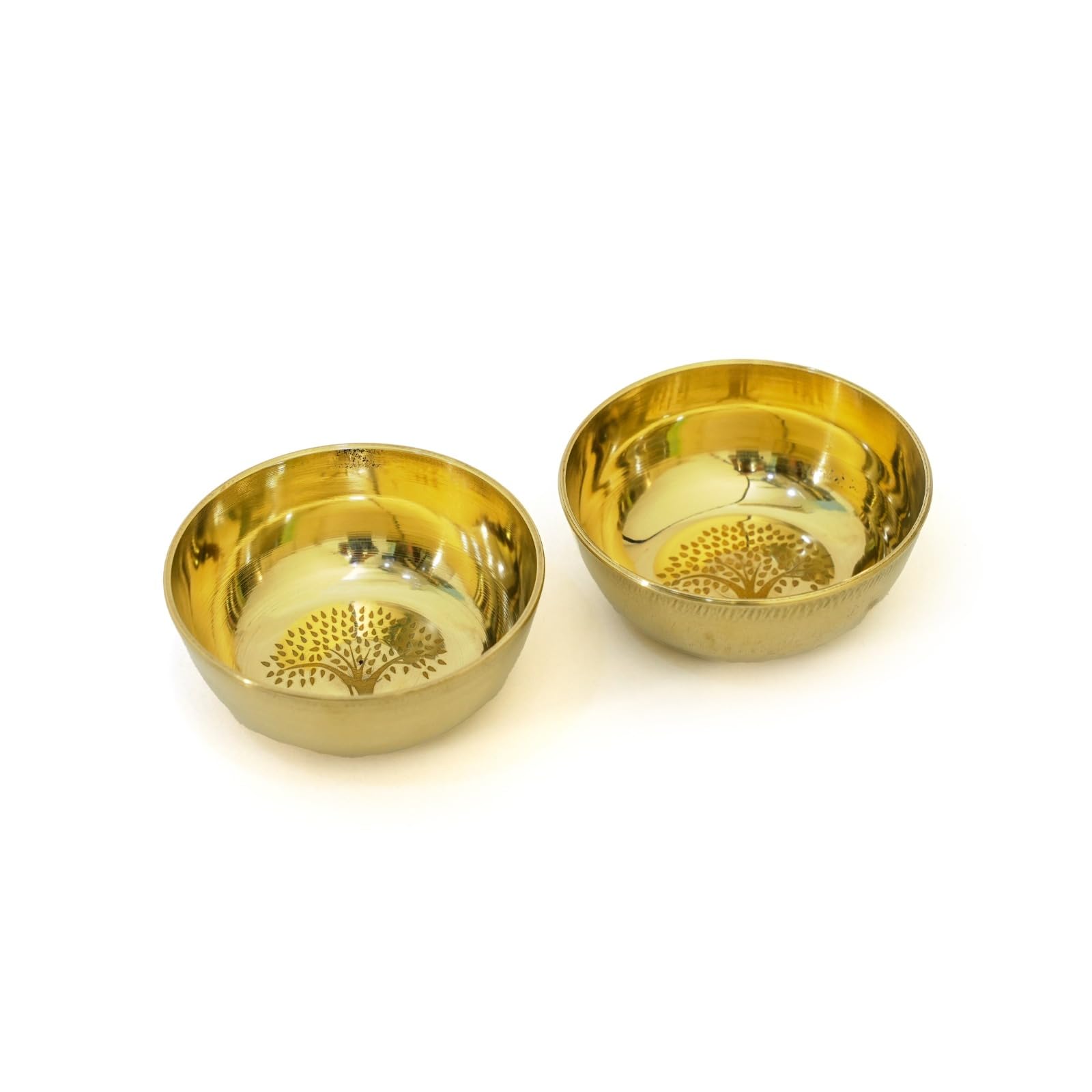 Etihaas Handcrafted Bronze Bowl Pack of 6 | Traditional Kansa Bronze Serving Bowls | Premium Metal Bowls for Dining, Puja, Prasad, Dry Fruits, Dessert, Kitchen & Gift Purpose-image-5