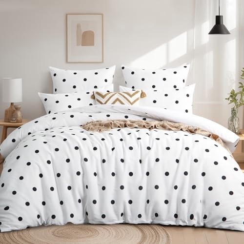 Tifschlaf Double Duvet Set - Double Bedding Set with Pillowcases, Ultrasoft Microfiber...
