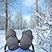 Winter Anti-Freeze Stroller Mittens, Waterproof Warm Extra Thick HandMuff for Stroller Accessories, Black Waterproof Women Men Winter Stroller Gloves Hand Muff Warmers Extra Thick Anti-Freeze