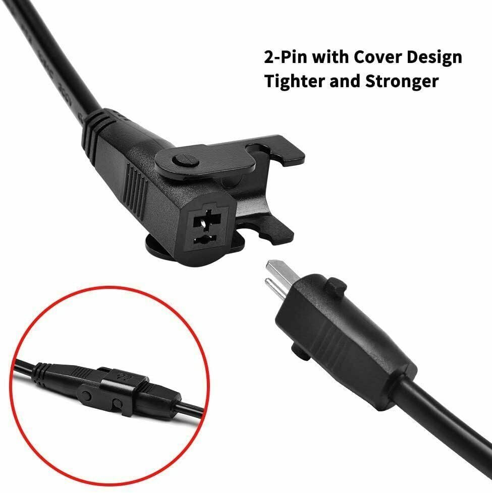 Marg 1.6ft Extension 2-Pin Sofa Recliner DC Output Cable Power Cord for Okin Limoss SP2-B SP2-A Lift Chair Transformer